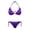 Bat Pattern, variant on Polyester Spandex Bikini Sets Halter String Triangle Bathing Suit for Ladies Modern Sexy Halter Bikini Set Palm Tree Starfish Pattern