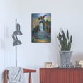 thumbnail image 4 of Luxe Metal Art 'Toluca Mexio Fountain Eagle Firmado' by Pedro Gavidia, Metal Wall Art, 16"x24", 4 of 9