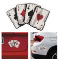 thumbnail image 2 of TFixol dibujos animados naipes una calcomanía motocicleta coche pegatina coche TFixol Sticker de carro, 2 of 7