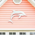 thumbnail image 4 of Outdoor Dolphin Sign – Coastal Beach House Wall Decor, PVC Dolphin Indoor Outdoor Use, Nautical Marine Animal Decor for Pool, Shed, Garage (17.5 Inch), 4 of 8