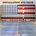 thumbnail image 3 of 1 Pcs 2D Flat License Plate Covers & Frames, Baseball and For Decorative Front, Waterproof For Decoration Aluminum License Plate Covers & Frames Cover For Men Women, 12" X 6", 3 of 7