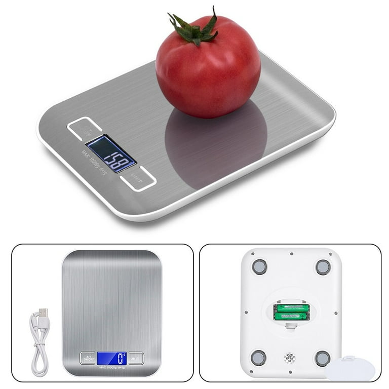 Kitchen balance LCD digital scale High Accuracy Pocket Scale 1g 0.1g 0.01g  x 500g 5kg 10kg Jewelry Fruit vegetable coffee Scale