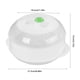 thumbnail image 5 of Matsuzay Horno de microondas vaporizador portátil extraíble reutilizable lavable caja de vapor hogar cocina recipiente de calefacción con Herramientas y accesorios para hornear, 5 of 6
