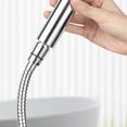 thumbnail image 2 of Chrome/Rose Gold/Golden/Black/Grey/Brushed Nickel Reinforced 1.5m Stainless Steel G1/2 Flexible Shower Hose Bathroom Accessories, 2 of 6