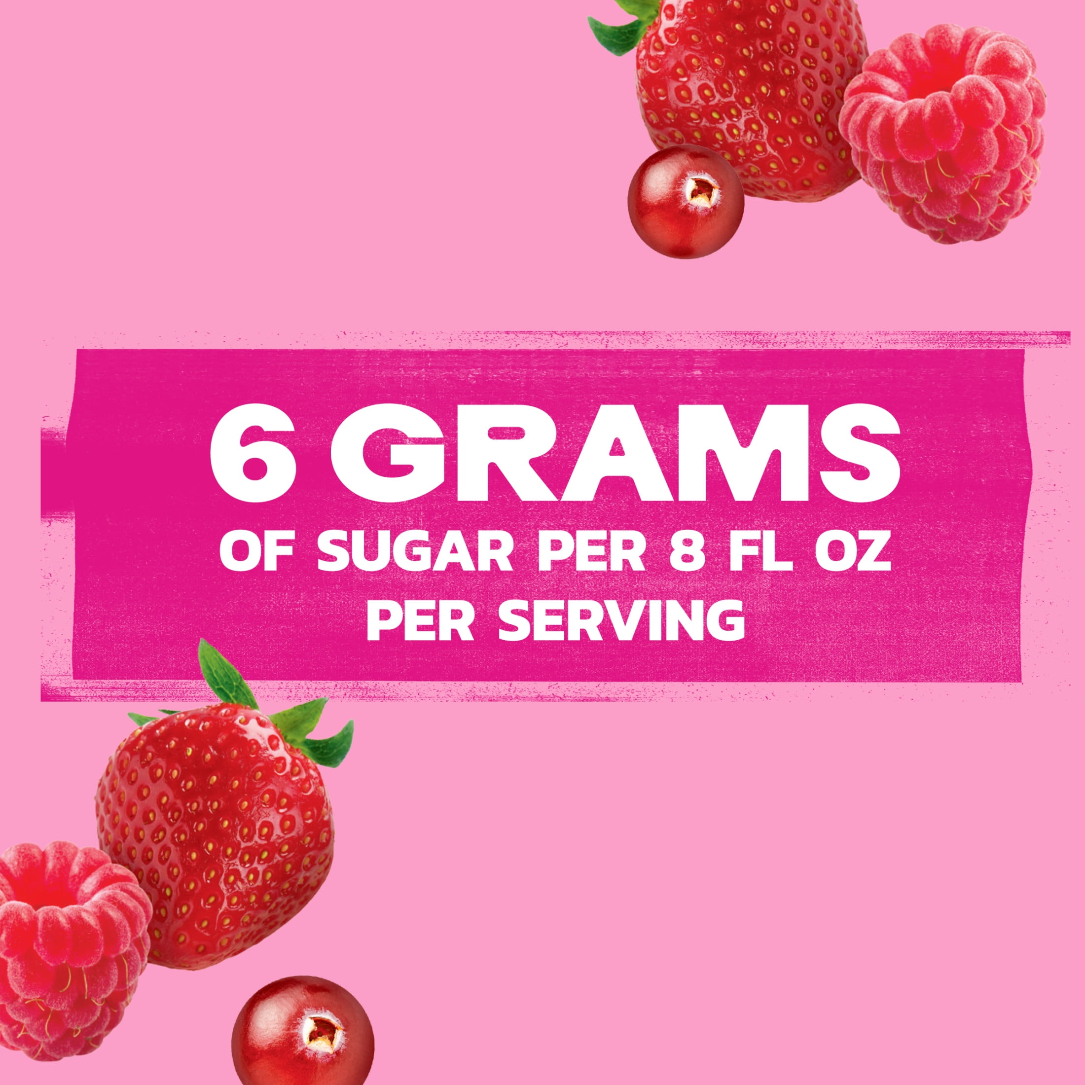 Ocean Spray® Berry Splash – Strawberry & Raspberry 50.7 fl oz Bottle