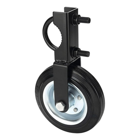 figatia Fence Gate Caster Wheel 6inch,Gate Support Wheel, 500 lb Capacity,Adjustable Height Rubber Wheel for Swing Gates,Outdoor Gate