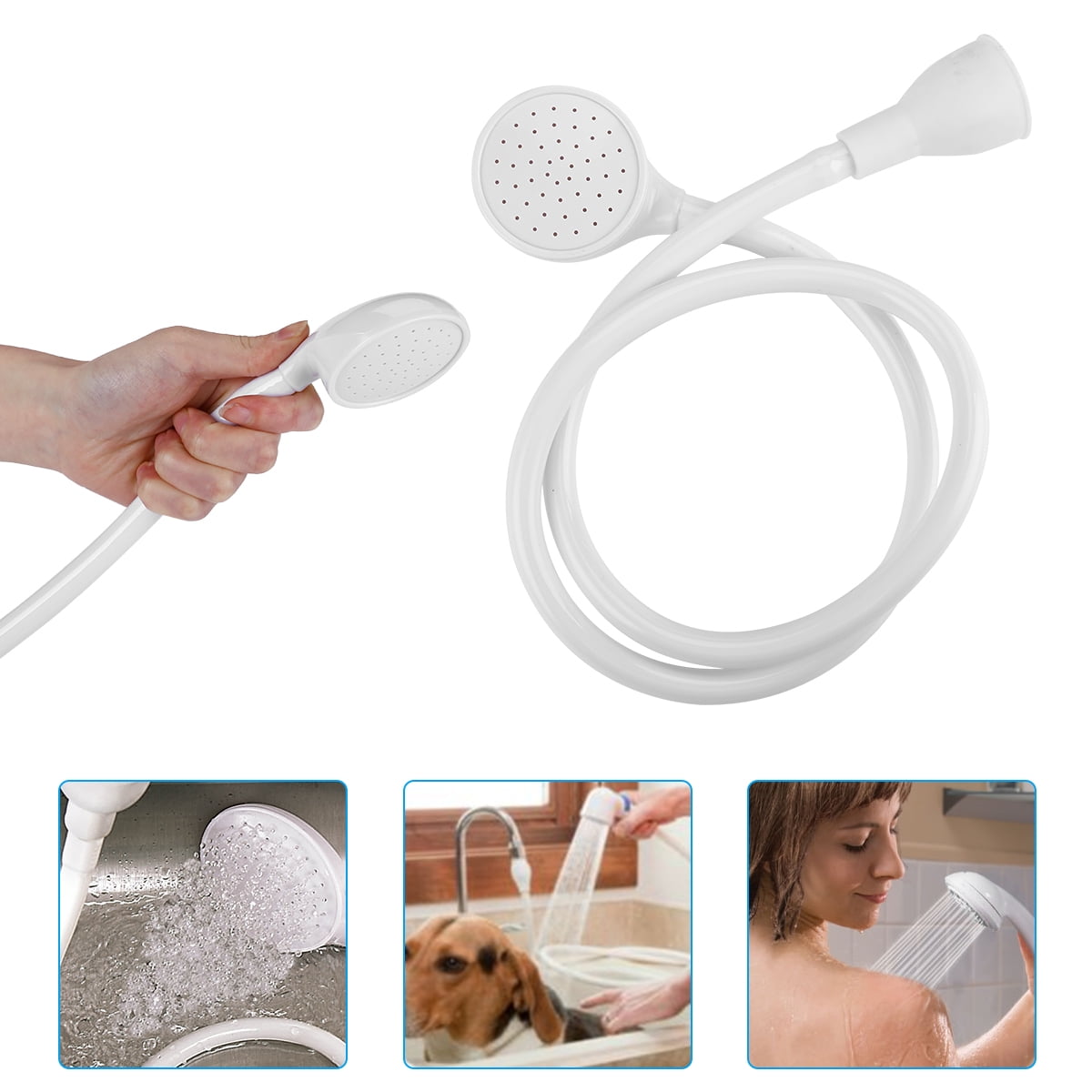 Portable Spray Hose Shampoo Sprayer Washing Shower Head