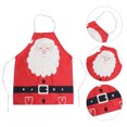 thumbnail image 3 of 1Pc Christmas Apron Home Apron Creative Kitchen Apron Santa Clause Apron, 3 of 8