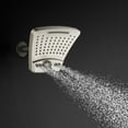 thumbnail image 5 of PULSE ShowerSpas 2056-BN PowerShot Air-Infused Curved 3-Pattern Showerhead, 8", Brushed Nickel Finish, 5 of 6