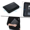thumbnail image 6 of Irfora Compact A5 Portfolio Padfolio with Zippered Closure and Calculator for Professionals, 6 of 7