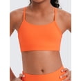 thumbnail image 2 of Sostén CRZ YOGA Butterluxe con espalda en Y y relleno, naranja neón XL, 2 of 5
