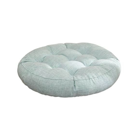 Deeceymbur Chair Cushion Thickened Seat Pad for Kitchen Dining Patio Solid Color 17 Inch Round Cushion