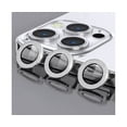thumbnail image 3 of 1 Ensemble de Protecteur d'Objectif Résistant aux Chocs et aux Rayures - Argent pour iPhone 14 Pro/14 Pro Max, 3 of 3