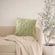 thumbnail image 5 of Fundas de cojín decorativas de 50 x 50 cm | Decoración de verano para sofá, cama, salón o dormitorio | Tejido de poliéster suave con cremallera | Rosa, beige, marrón, morado, naranja, gris, caqui,, 5 of 8