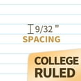 thumbnail image 4 of (6 pack) SUNEE College Ruled Spiral Notebook, Thick Durable 1-Subject notebook,8 x 10.5 Inches, 70 Sheets, 4 Packs, 4 of 10