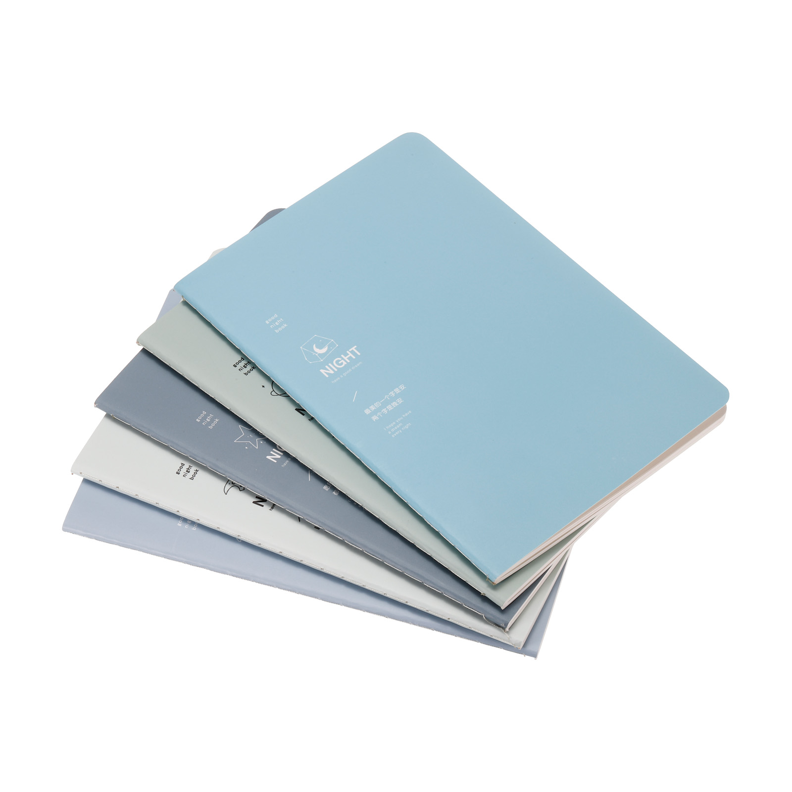 Uxcell Composition Notebooks Notebook Wide Ruled English Lined Paper 38