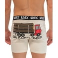 thumbnail image 4 of Lazy One Funny Boxer Briefs for Men, Underwear for Men, Truck, Log (Unloading Timber, Medium), 4 of 6