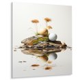 thumbnail image 2 of Designart "Minimalist Golf Tees I" Golf Metal Art Print, 2 of 5