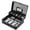 Black, variant on Large Cash Box with Money Tray and Lock, Metal Money Box for Cash, Lock Safe Box for Money 11.8" x 9.4" x 3.5", 4 Bill 5 Coin Slots