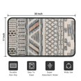 thumbnail image 5 of Beige Geometric Stripe Diamond Pattern Door Rugs,Washable Non Slip Door Mats Indoor,Decorative Door Mats,Entry Mat Indoor for Entrance,Bedroom,Kitchen,Bathroom,30"x17", 5 of 6