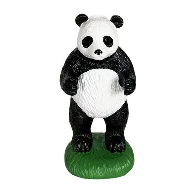 Resin Crafts Ornament Creative Panda Glasses Holder Decorative Storage Holder
