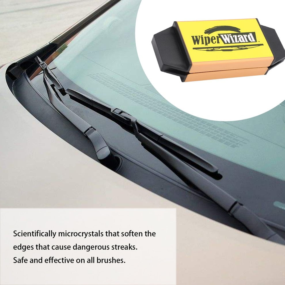 HCTOP Car Breeze Wiper Blade Restorer with 5 pcs Wizard Wipes Wiper