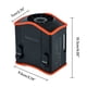 thumbnail image 5 of Ventilador de cintura recargable Apooke, portátil, ABS, alimentado por USB, circulador de aire, manos libres, para acampar y hacer senderismo., 5 of 8