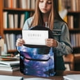 thumbnail image 6 of Psesaysky Galaxy Wolf Feather Girls Boys School Backpacks Large Capacity Shoulder Book Bags, 6 of 7