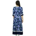 thumbnail image 4 of Bimba Exclusive 2 Piece Printed Kurti Long Kurta Boho Chic Dress, 4 of 7