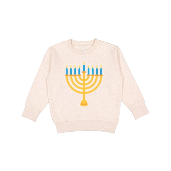 Inktastic Hanukkah Chanukah Menorah Toddler Sweatshirt