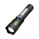 thumbnail image 2 of Fiudx Linterna de Alta Luminosidad, Luz Exterior Multifunción, Impermeable y con Enfoque Telescópico, Carga Móvil de Emergencia, Carga Rápida Tipo C, Resistente a Todo Tipo de Condiciones, Tamaño 18, 2 of 6