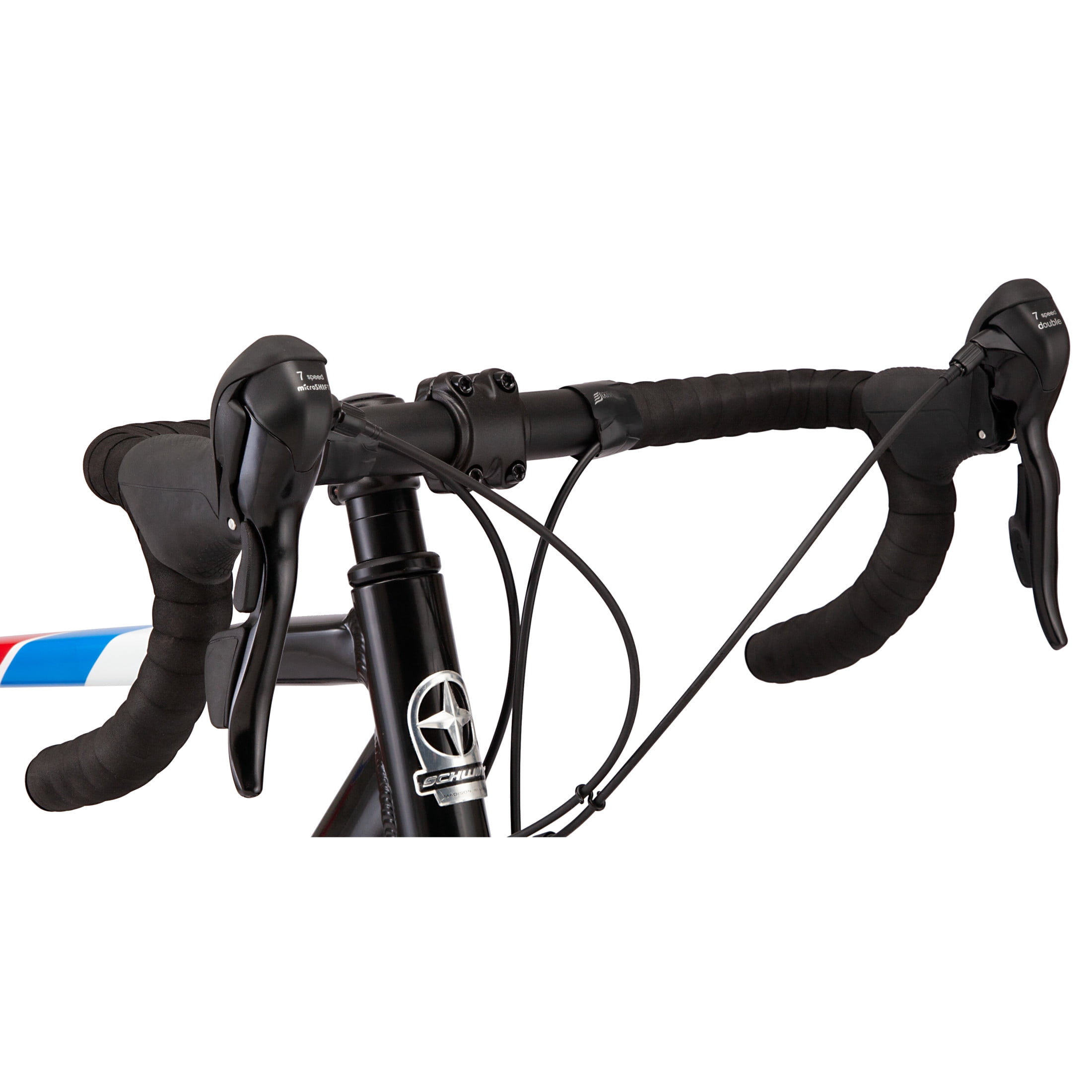 Schwinn Millsaps Men's/Women's, 700c Wheels, Road Bike, 14 Speeds, Black / Red, Cyclocross