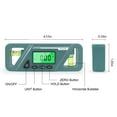 thumbnail image 4 of Gradienter,Versatile Clinometer Lcd Clinometer Lcd Display And Slope Conversion Inclinometer Versatile Clinometer Slope Conversion Inclinometer Conversion Inclinometer Versatile And Relative And, 4 of 6