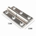 thumbnail image 2 of 4-Pack 3" Durable Steel Door Hinges for Indoor and Outdoor Use, 2 of 5
