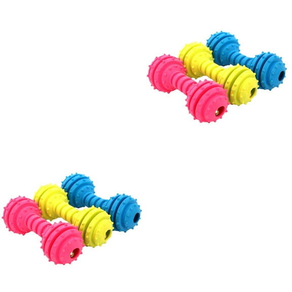 LITINKIMI Teeth Growing Latex Chew Toys For 6Pcs 5.1In