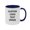 Dark Blue, variant on Personalized Everyday Custom Drink Cup Photo Text Daily Gift
