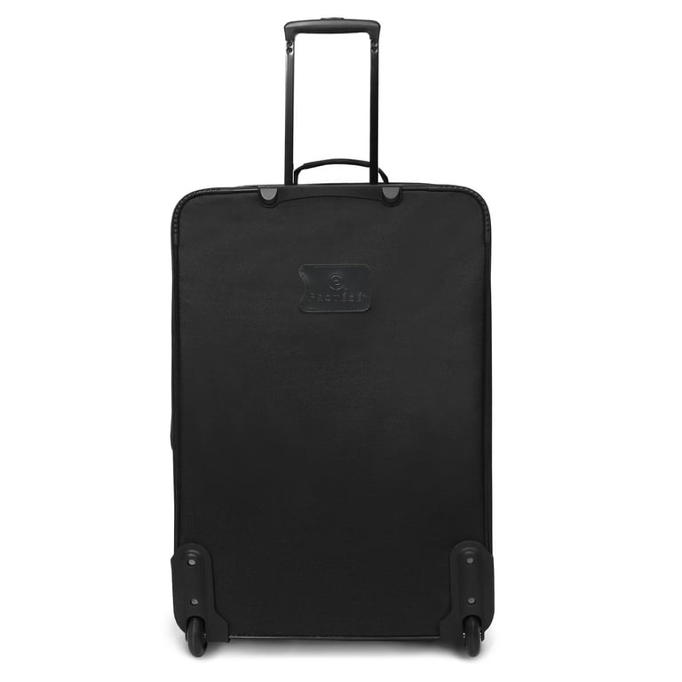 新庄 Protege Regency 28 Inch 2-wheel Upright Luggage, Black (Checked or