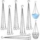 thumbnail image 1 of CHAO Cadenas para Colgar, Colgadores de Plantas, Accesorios de Jardín de Mármol Negro, Cadenas para Colgar de Repuesto para Macetas de Mármol Negro, Cadenas para Colgar en Peltre con Gancho, 1 of 5