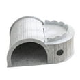 thumbnail image 4 of Milaget Cardboard Cat House Decoration Versatile Scratching Pad for Bunny Dogs Kitty Gray, 4 of 9
