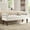 Champagne, variant on Tufted Button Bench with Armrest | Can Be Used in Living Room and Bedroom Comfort | Solid Wood and High - Quality Foam | Overcomes the Lack of Arm - supported Seating