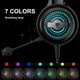 thumbnail image 4 of N1 PRO Over Ear Auriculares para juegos Auriculares para juegos con cable de 3,5 mm con luces d NUBWO Auriculares, 4 of 7