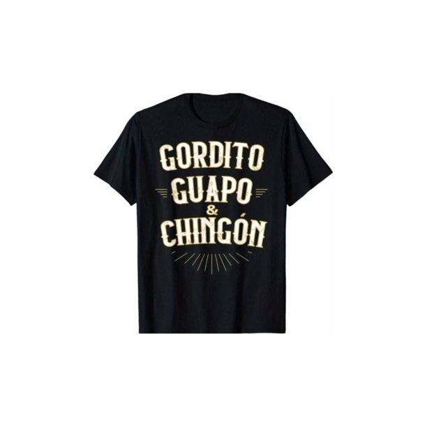 Summer t Shirts Chubby, Handsome and Awesome - Funny Mexican T-Shirt