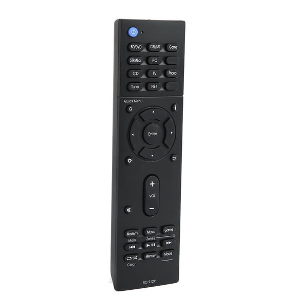 Riousery RC-912R Replacement Remote Control for AV Receiver HTS7800 TXNR555 TXNR575 TXNR656 TXNR676 TXNR757 TXRZ610 TXRZ710 TXRZ810, Durable ABS, Black