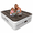 Brown, variant on Divon Twin Air Mattress with Built-In Pump, 18-Inch Elevated Inflatable Air Bed, Quick Inflation and Deflation, Portable Blow-Up Bed for Guests, Home and Travel, Gray