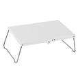 thumbnail image 4 of DYNWAVECA Folding Camping Table Compact Side Table for Travel Outdoor Cooking Barbecue silver, 4 of 10