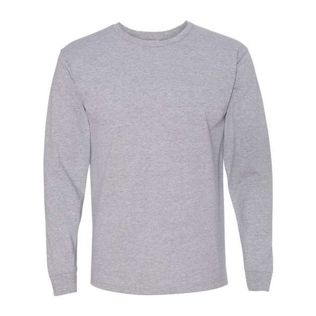 Bayside Apparel - Camiseta de manga larga para adulto, color ceniza oscuro Ropa junto a la bahía 5060
