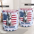 thumbnail image 2 of My Favorite Bull Terrier Calls Me Dad. Happy Father's Day Foldable Laundry Basket Bully Dog Lovers Gifts Idea Organizer Storage with Handles - 00005, 2 of 5