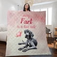 thumbnail image 2 of Every Fart is Love Note Great Dane Guilty Face Happy Valentine's Quilt Blanket Danes Dog Lover Gifts Cozy Comforter Throw Blanket - 01016, 2 of 5