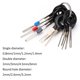 thumbnail image 3 of 11 piezas de conector de extracción de terminales de Arnés de cables de placa de circuito de enchufe de automóvil shaofei Negro y plateado, 3 of 5
