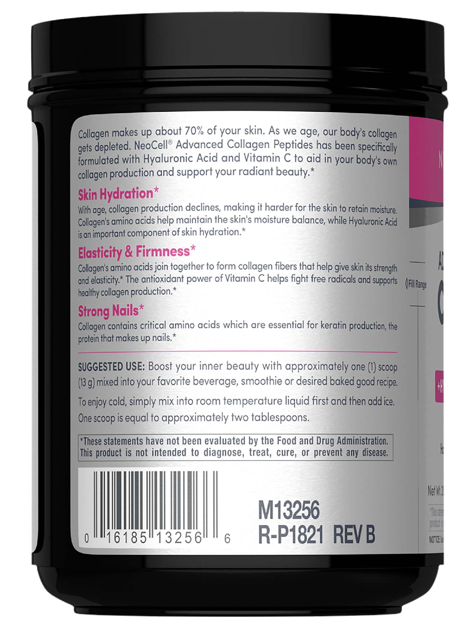 Super Collagen Powder with Vitamin C & Hyaluronic Acid | 12g Collagen per Serving | 20.6 Oz | by NeoCell